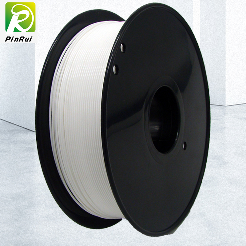 Pinrui 고품질 1KG 3D PLA 프린터 필라멘트 화이트 컬러