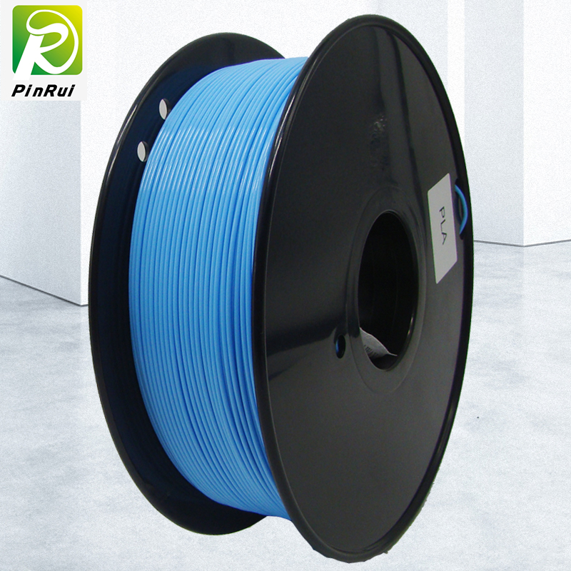 Pinrui 고품질 1KG 3D PLA 프린터 필라멘트 라이트 블루 컬러