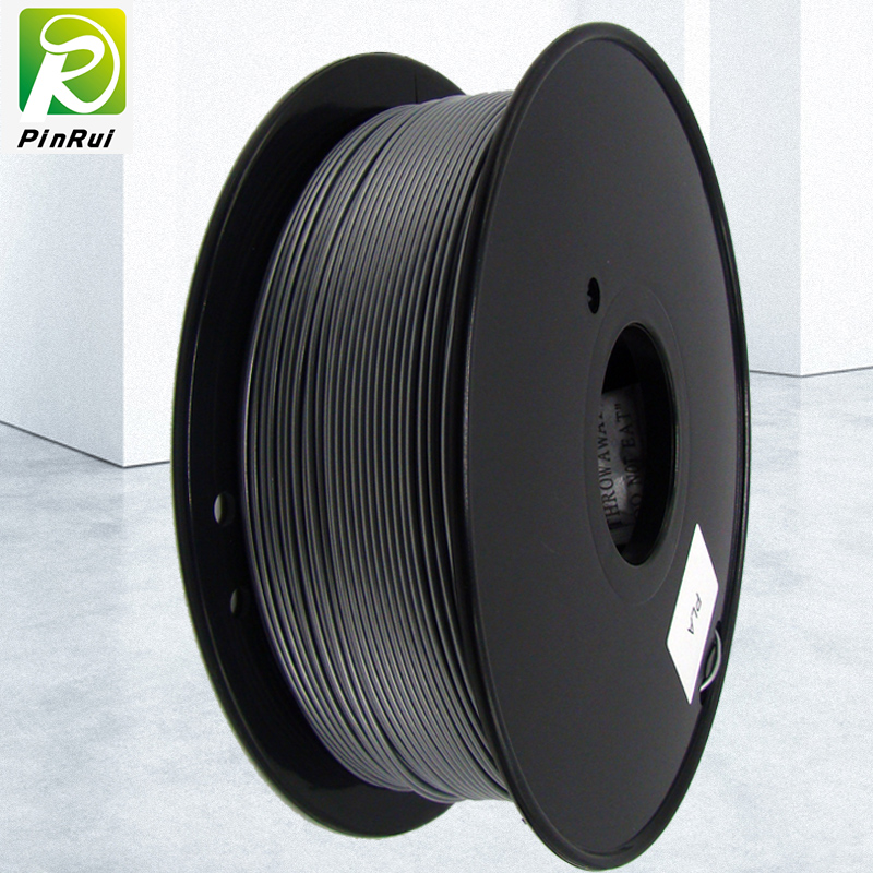 Pinrui 고품질 1KG 3D PLA 프린터 필라멘트 실버 컬러